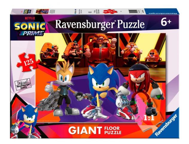 PUZZLE SUELO 125PZAS SONIC RAVENSBURGUER