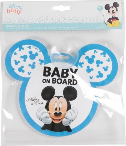 VENTOSA BEBÉ A BORDO MICKEY NEW IMPORT