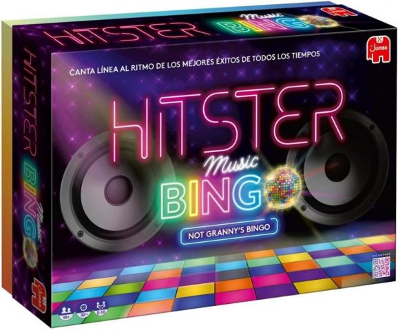 HISTER MUSIC BINGO JUEGO DE MESA DISET 