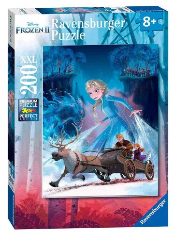 PUZZLE 200 XXL FROZEN BOSQUE MISTERIO RAVENSBURGER