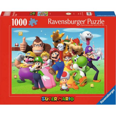 PUZZLE 1000PZAS SUPER MARIO RAVENSBURGUER