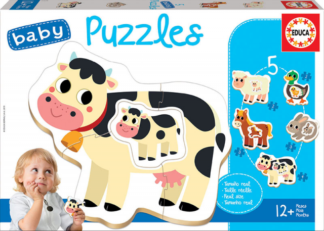 BABY PUZZLE ANIMALES DE GRANJA