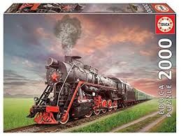 PUZZLE 2000 PZAS LOCOMOTORA DE VAPOR EDUCA