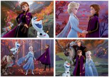 MULTI 4 PUZZLES FROZEN II EDUCA