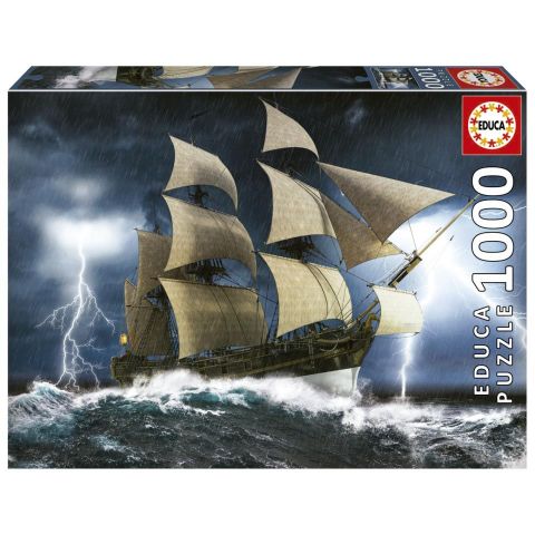 PUZZLE 1000 PZAS TORMENTA PERFECTA EDUCA