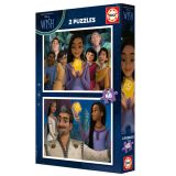 PUZZLE 2X48 PZAS WISH EL PODER DE LA MAGIA EDUCA