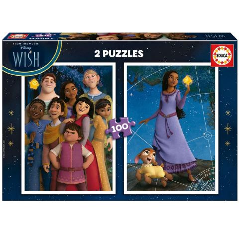 PUZZLE 2X100 PZAS WISH EL PODER DE LA MAGIA EDUCA