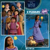 PUZZLE 2X100 PZAS WISH EL PODER DE LA MAGIA EDUCA