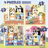 PUZZLE MALETA PROGRESIVOS BLUEY EDUCA