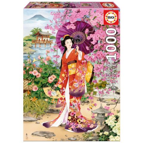 PUZZLE 1000 PZAS TEIEN , HARUYO MORITA EDUCA