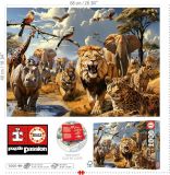 PUZZLE 1000 PZAS ANIMALES SALVAJES EDUCA