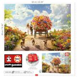 PUZZLE 1000 PZAS CARRO DE FLORES EDUCA