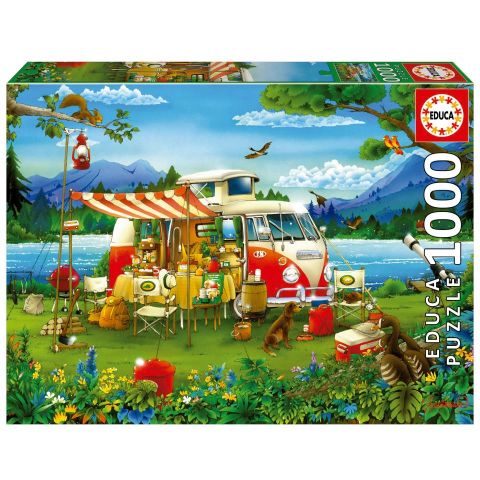 PUZZLE 1000 PZAS VACACIONES EN EL CAMPO EDUCA