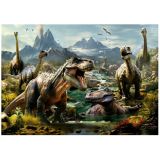 PUZZLE 1000 PZAS DINOSAURIOS FEROCES EDUCA