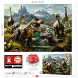 PUZZLE 1000 PZAS DINOSAURIOS FEROCES EDUCA