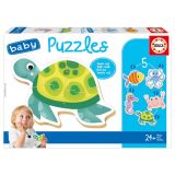 BABY PUZZLES ANIMALES ACUÁTICOS EDUCA