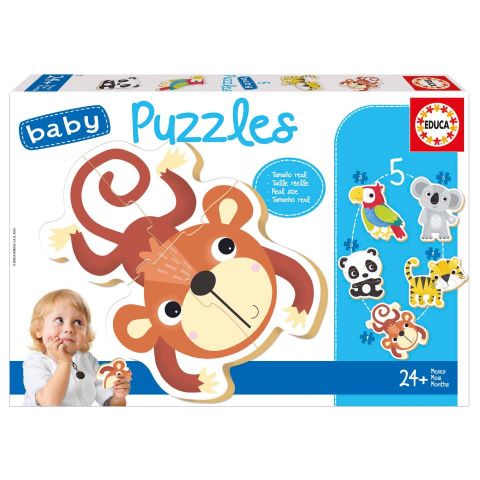 BABY PUZZLE ANIMALES DE LA SELVA EDUCA