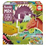 PUZZLE 28 PZAS MAX DINOSAURIOS EDUCA