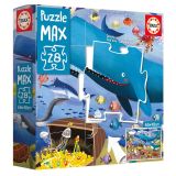 PUZZLE 28 PZAS MAX ANIMALES BAJO EL MAR EDUCA