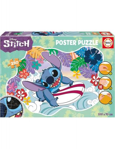 PUZZLE 250 PZAS STITCH POSTER EDUCA