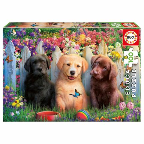 PUZZLE 100 PZAS PERRITOS EDUCA