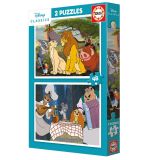 PUZZLE 2X48 PZAS DISNEY ANIMALS EDUCA 