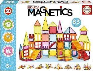 83 PCS EDUCAMAGNETICS 3D EDUCA