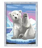 CREART : OSO POLAR PINTA POR NÚMEROS RAVENSBURGER