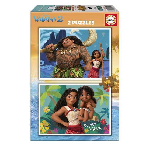 PUZZLE 2X48 PZAS VAIANA 2 EDUCA 