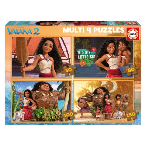 MULTI PUZZLE VAIANA 2 (50,80,100,150 ) EDUCA