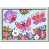 CREART:  MARIPOSAS PINTA POR NÚMEROS RAVENSBURGER