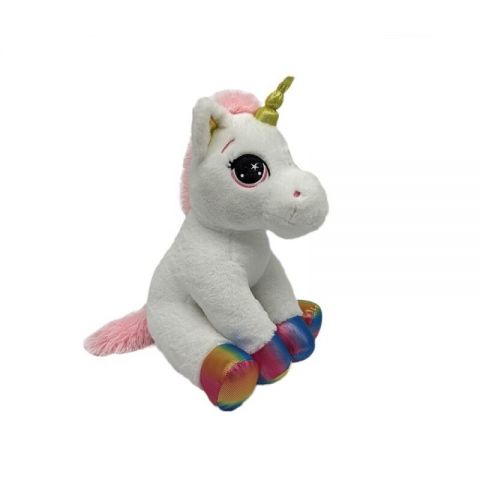 UNICORNIO SENTADO 20 CM JUANA TOYS