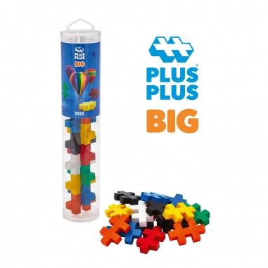 TUBO PLUS PLUS BIG BASIC MIX 15 PZAS LUDILO