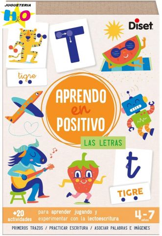 APRENDO EN POSITIVO LAS LETRAS DISET