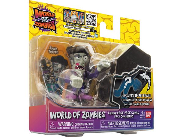 WORLD OF ZOMBIES FIGURAS PACK 2