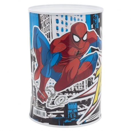 HUCHA SPIDERMAN METÁLICA STOR