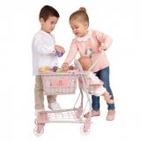 CARRO DE COMPRA CON PORTABEBE KOALA DECUEVAS TOYS