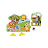 PUZZLES SHAPES FORMAS GEOMÉTRICAS ANIMALES GOULA