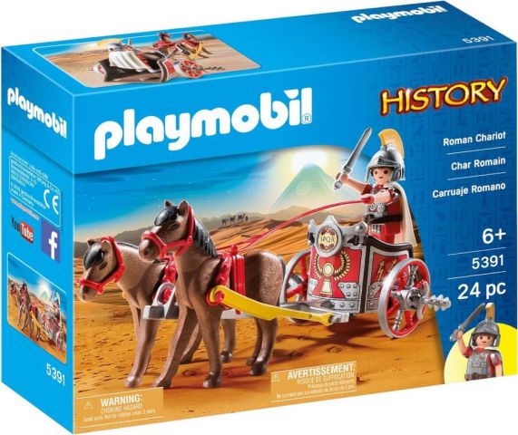 CUADRIGA ROMANA HISTORY PLAYMOBIL