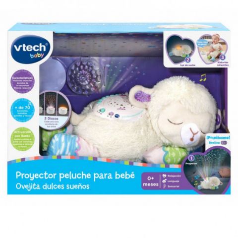 PROYECTOR PELUCHE OVEJITA DULCES SUEÑOS VTECH