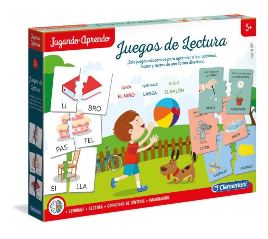 JUEGOS DE LECTURA JUGANDO APRENDO CLEMENTONI