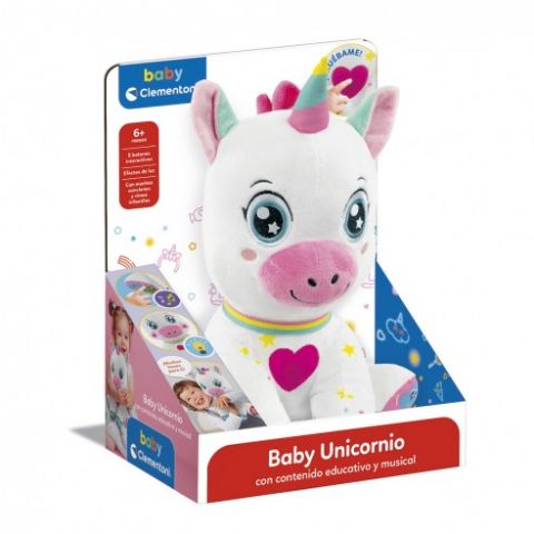 UNICORNIO INTERACTIVO  PELUCHE CLEMENTONI 