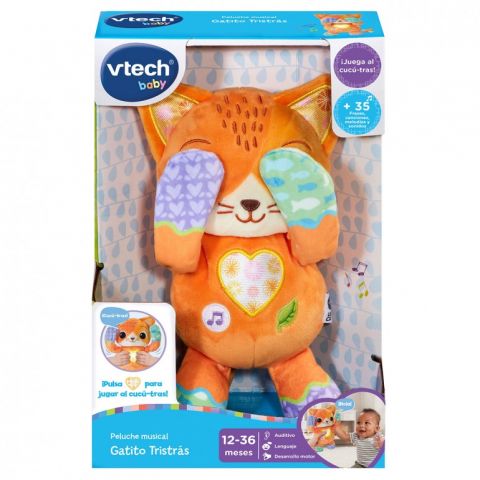 PELUCHE MUSICAL GATITO TRISTRÁS VTECH