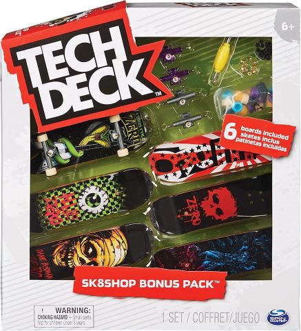 TECH DECK SKATE SHOP BONUS PACK SPIN MASTER