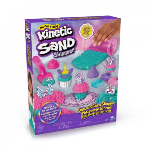 PASTELERIA UNICORNIO ARENA KINETIC SAND SPIN MASTE