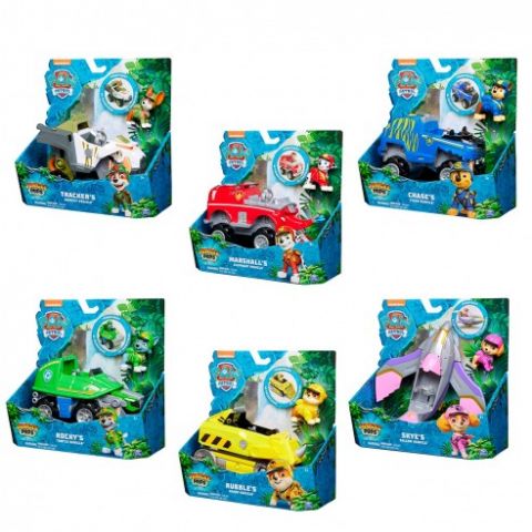 PAW PATROL JUNGLE VEHÍCULO SURTIDO SPIN MASTER