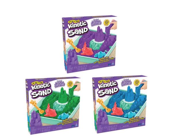 SET KINETIC SAND ARENERO SPIN MASTER 