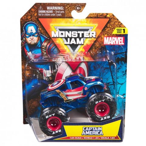 MONSTER JAM MARVEL ESC. 1:64 SPIN MASTER