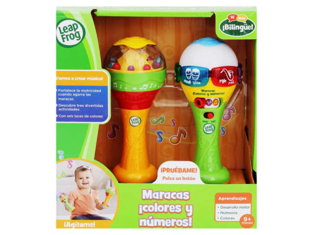 MARACAS COLORES Y NÚMEROS VTECH 