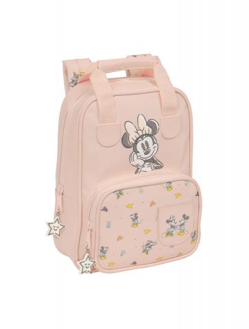 MOCHILA INF. MINNIE BABY FÁCIL LIMP. CON ASAS SAFT